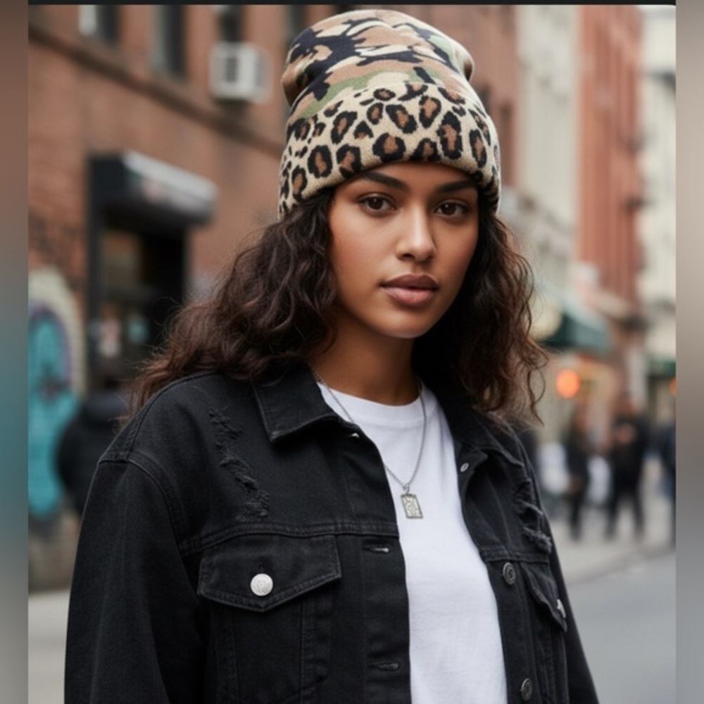 ✨NEW Leopard Print Beanie